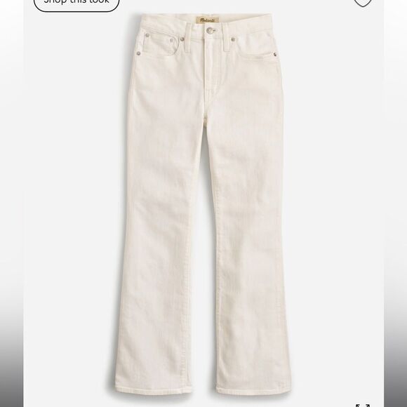 Madewell Kick Out Crop Jeans - Picture 6 of 8